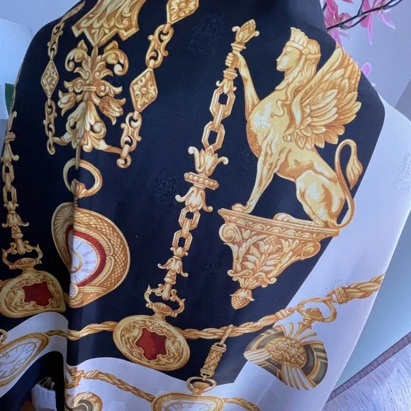 DAKS London Silk Scarf.